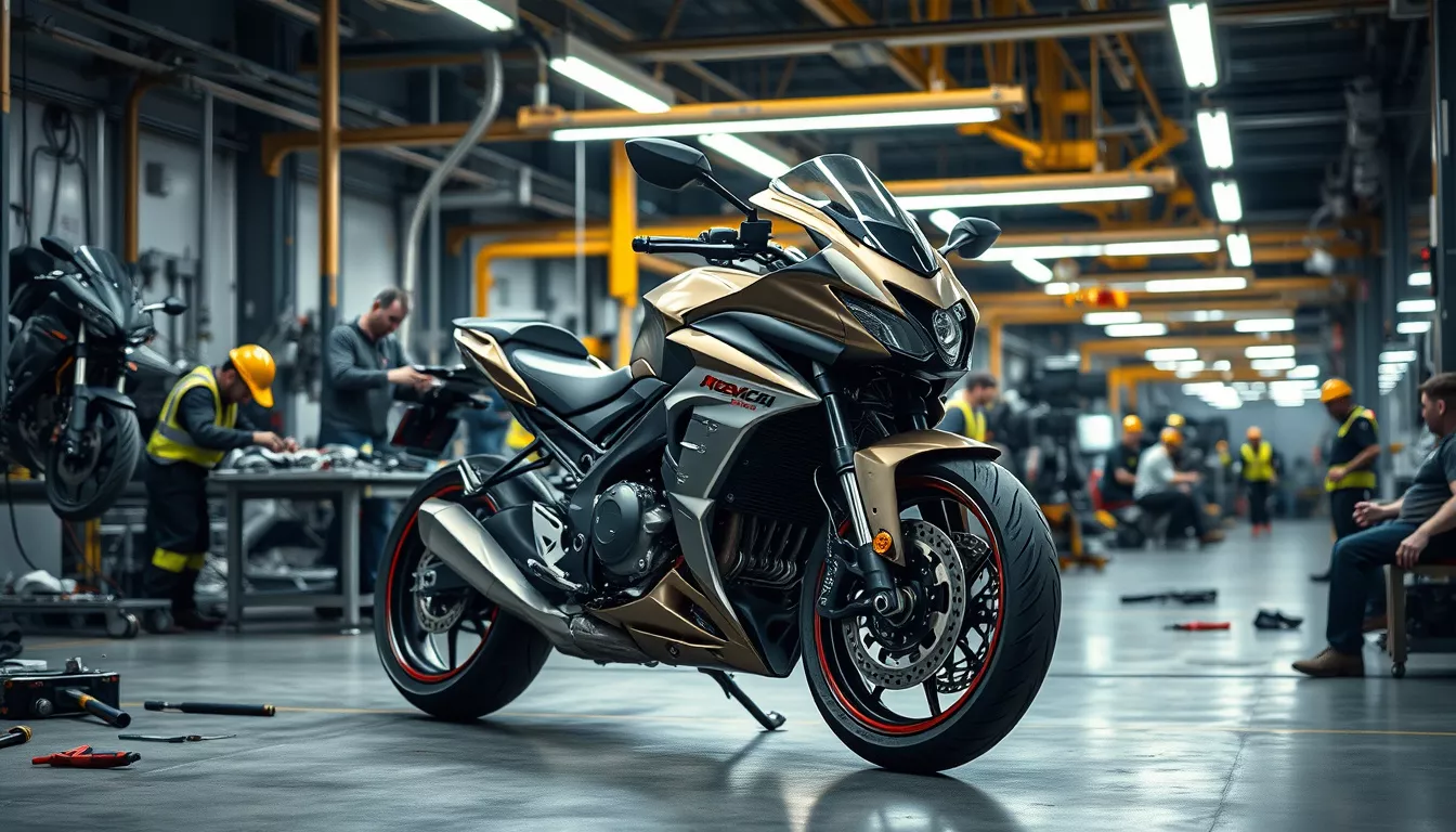 Tem como comprar moto direto da fábrica?