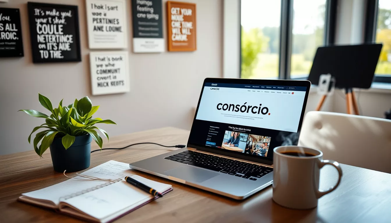 Tem como fazer um consórcio online?