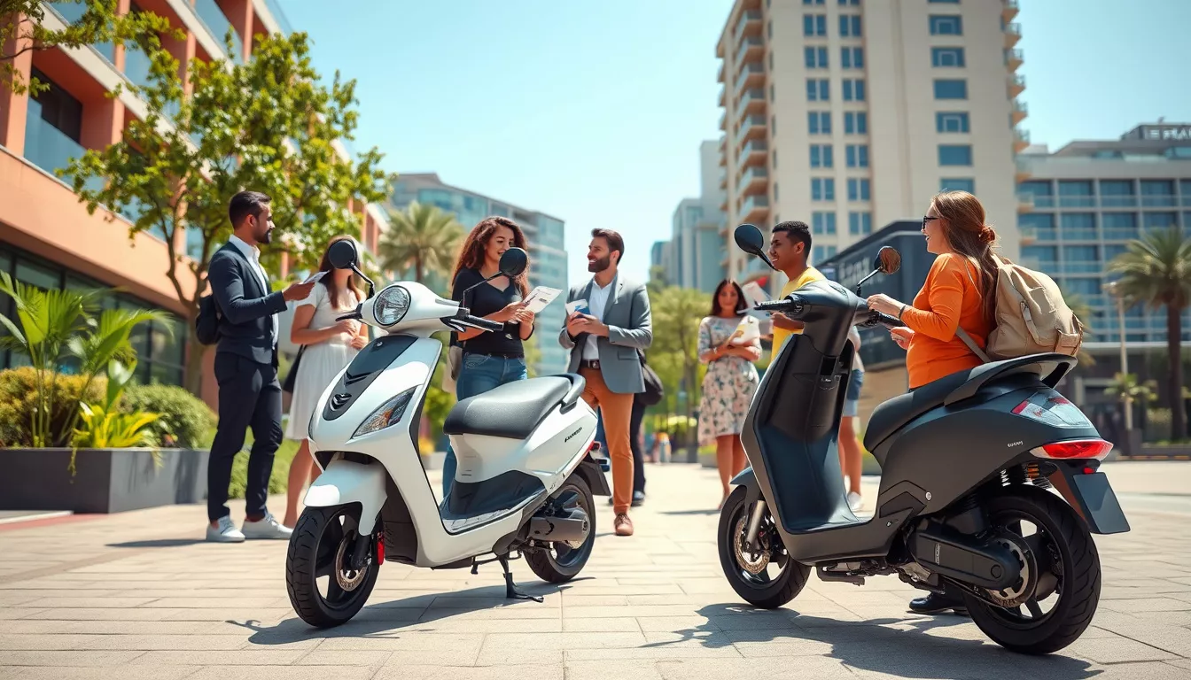 Tem como financiar uma scooter elétrica?