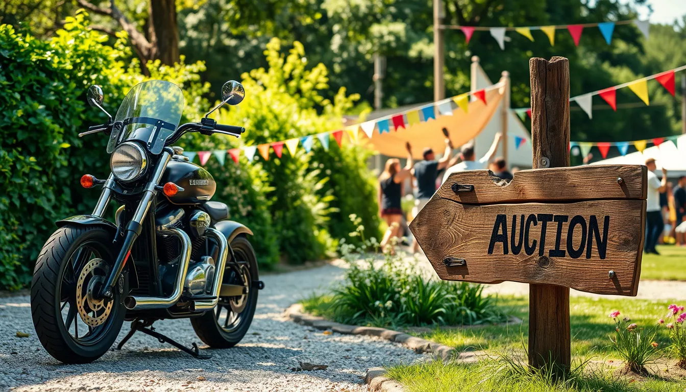 Vale a pena comprar uma moto de leilão?