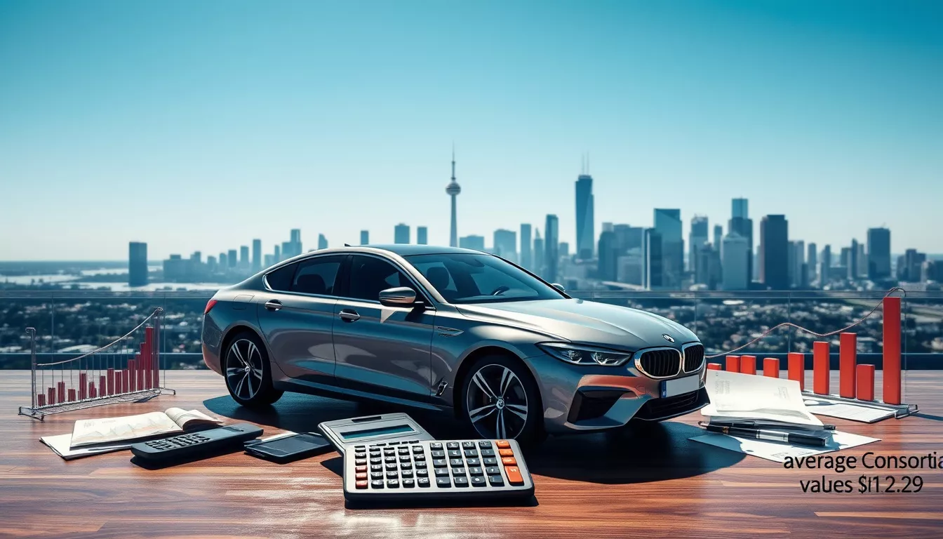 Valor do Consórcio de Carro: valores médios