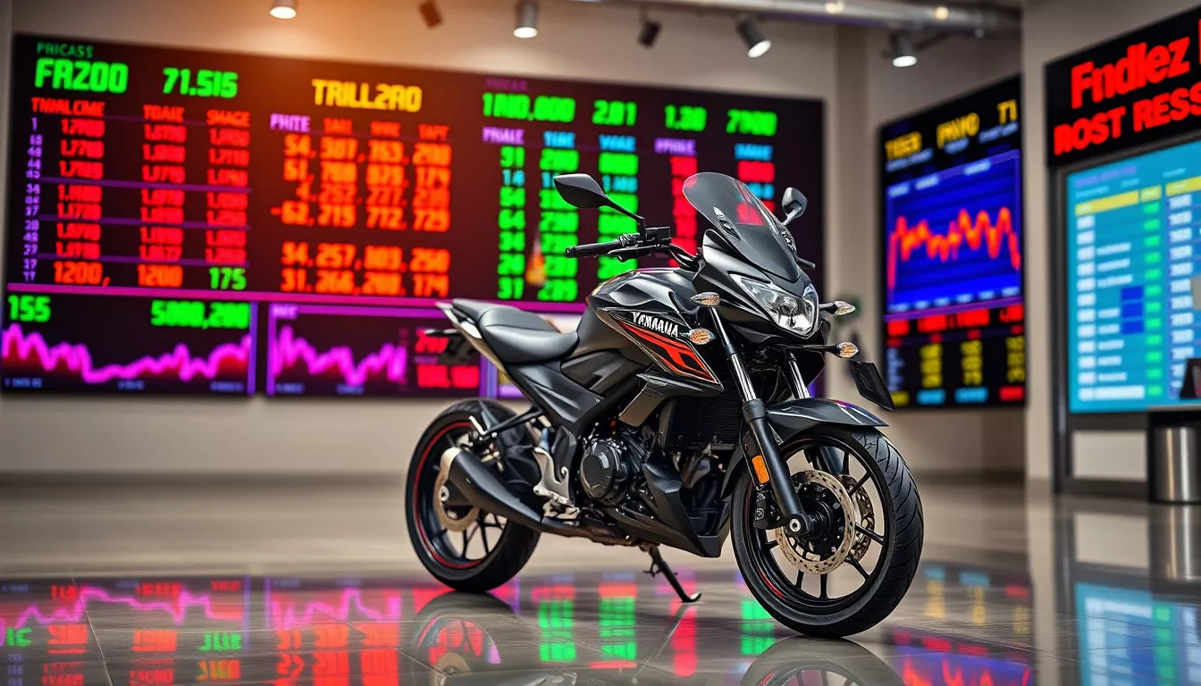 Yamaha Fazer 250 em Consórcio: Histórico de Valores